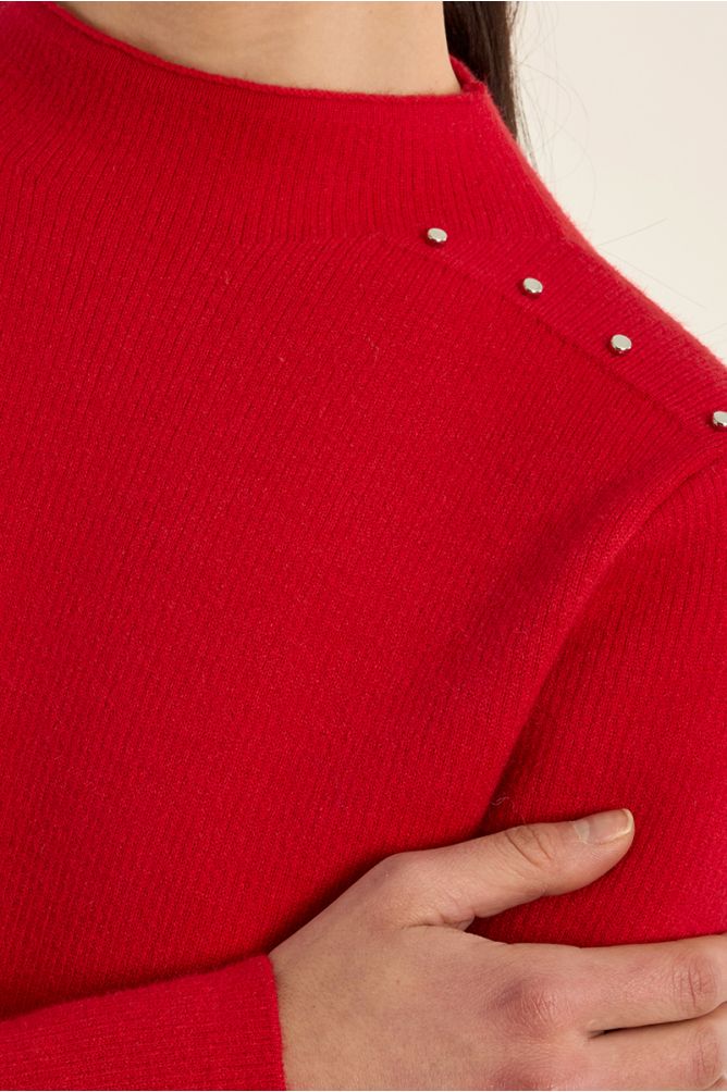 Pull droit en maille fine