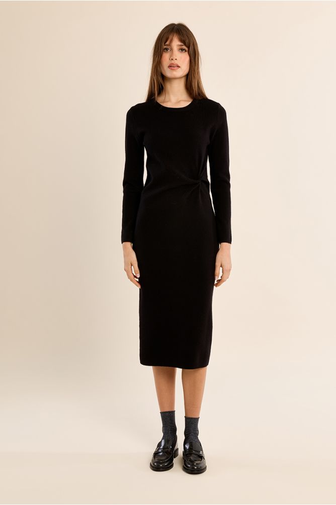 Robe longue, croisée