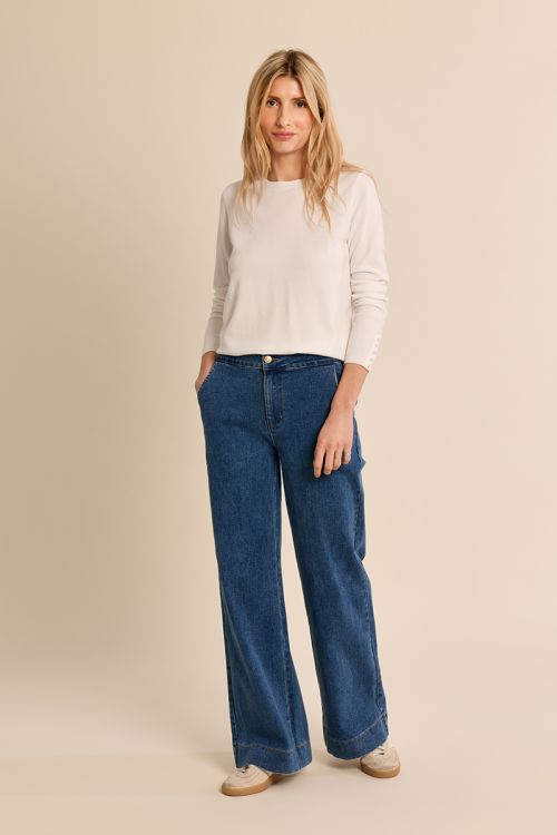 Fine knit top