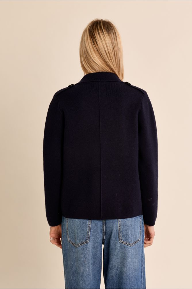 Manteau blazer, court