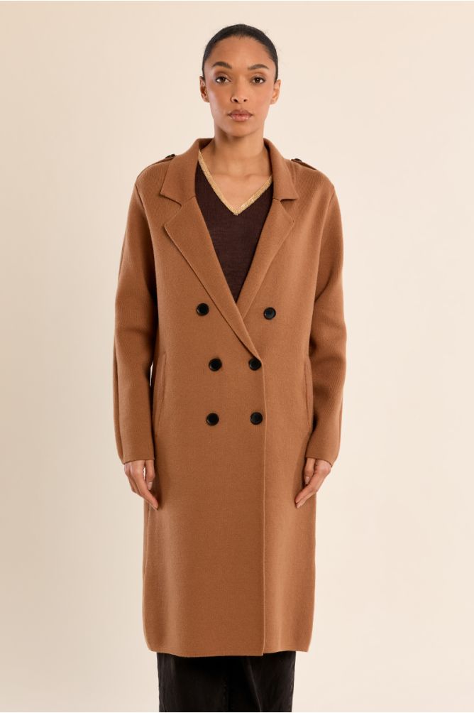 Manteau blazer, long
