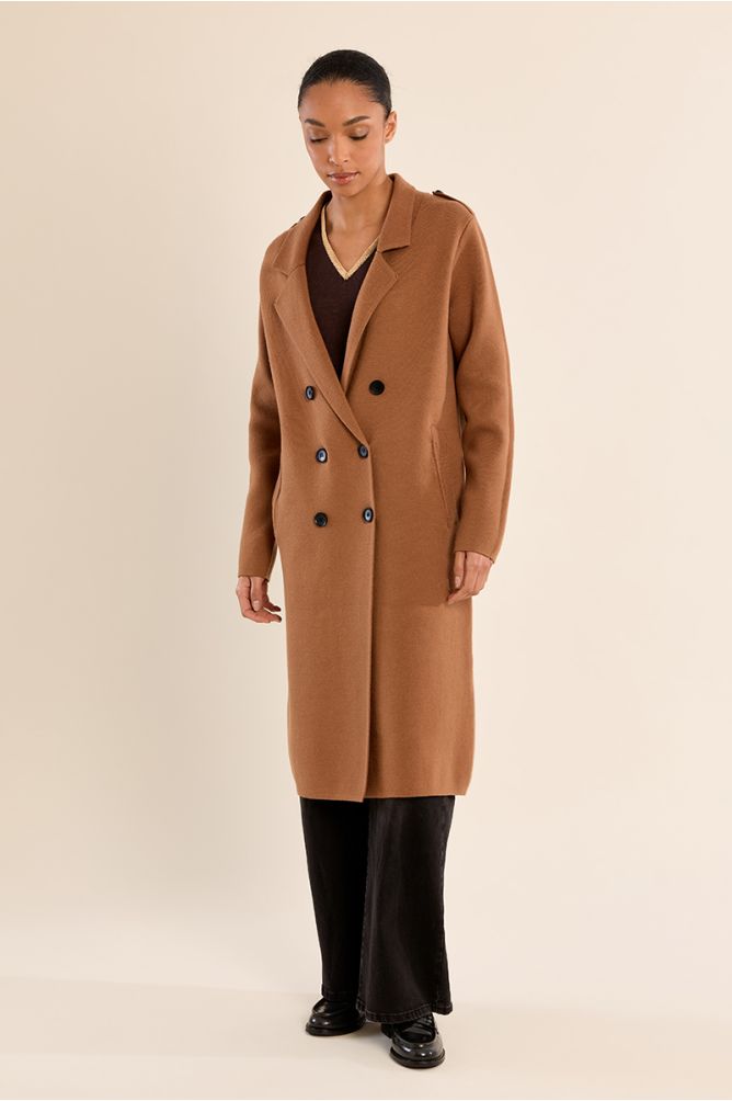 Manteau blazer, long