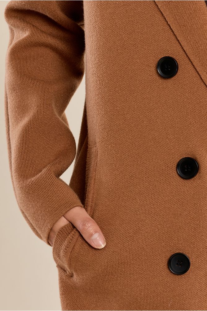 Manteau blazer, long