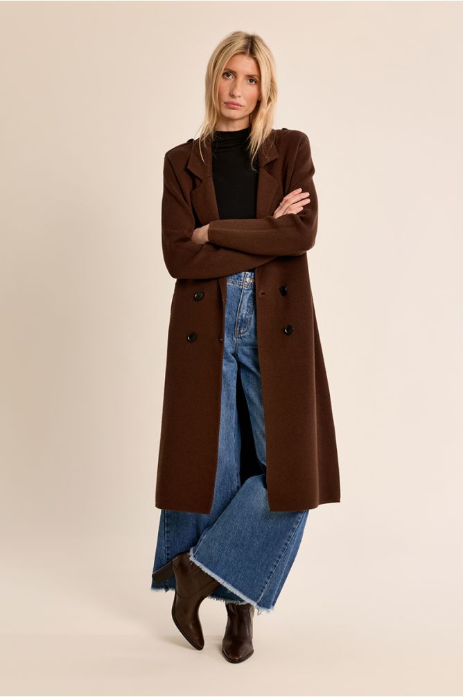 Blazer coat, long