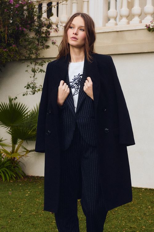 Blazer coat, long
