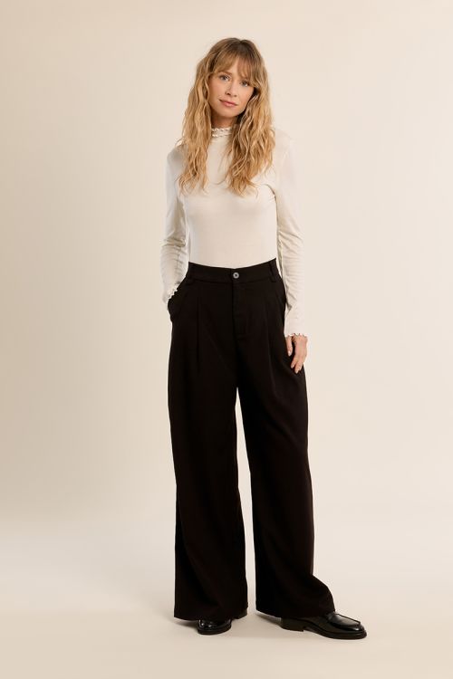 Sous-pull, col festonné