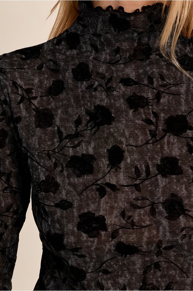 Jersey de manga larga con estampado 