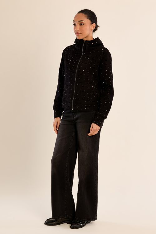 Giacca con zip e strass - Molly Bracken