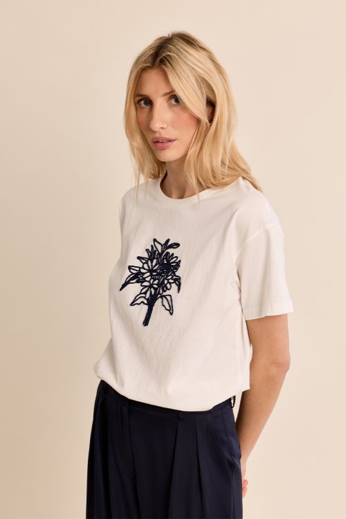 T-shirt en coton, illustré