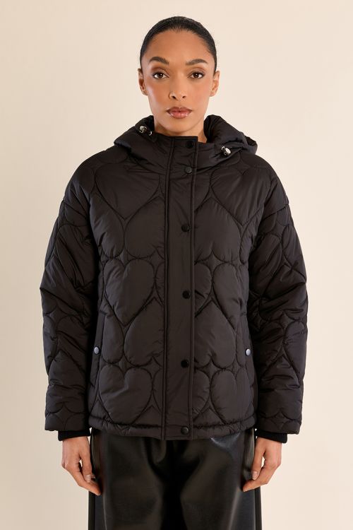 Chaqueta acolchada con capucha