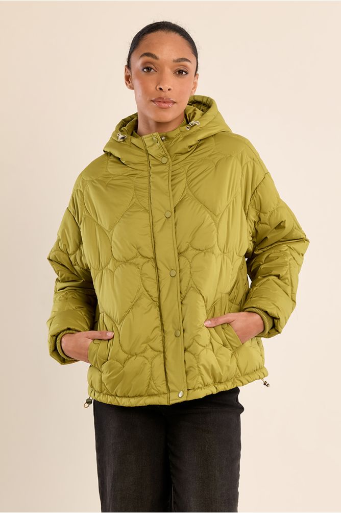 Chaqueta acolchada con capucha