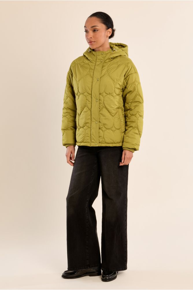 Chaqueta acolchada con capucha