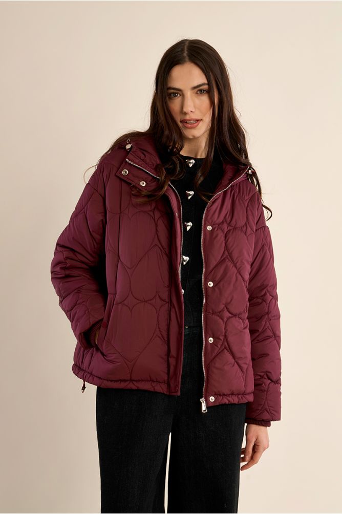 Chaqueta acolchada con capucha