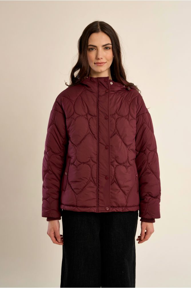 Chaqueta acolchada con capucha