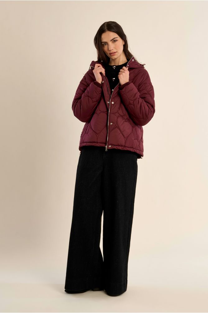 Chaqueta acolchada con capucha