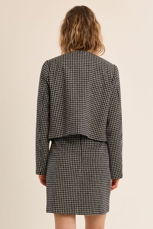 Veste en tweed, boutonnée