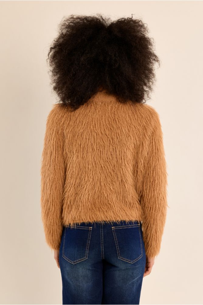 Gilet texturé