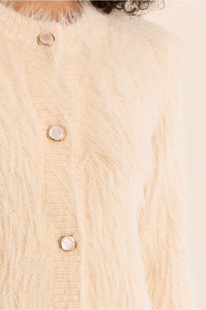 Gilet texturé