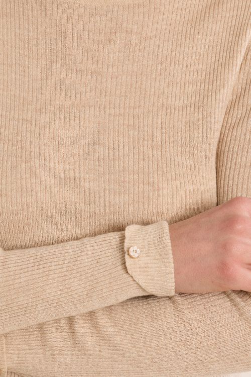 Ribbed turtleneck
