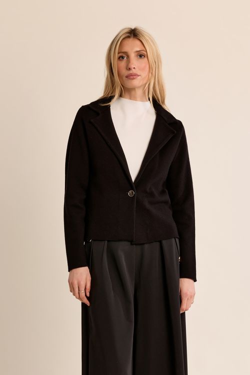 Crop blazer jacket