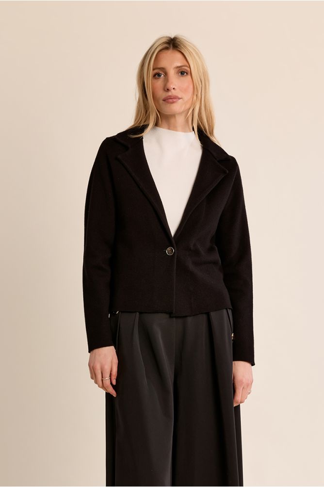 Veste blazer crop