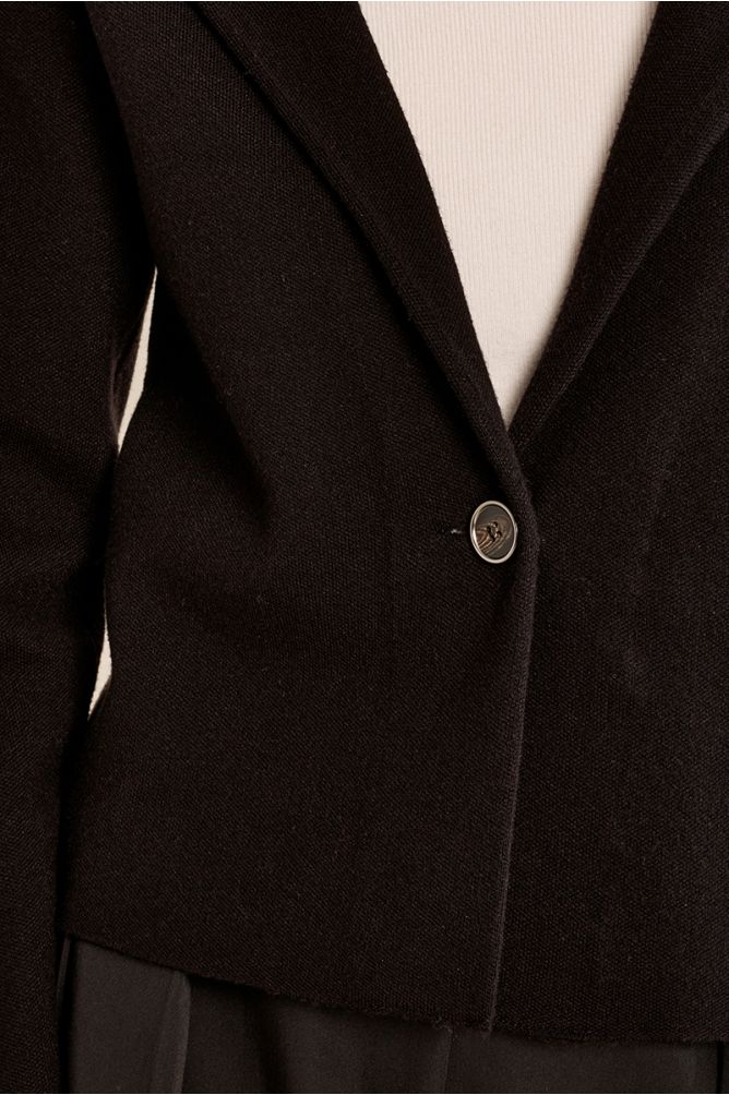 Crop blazer jacket