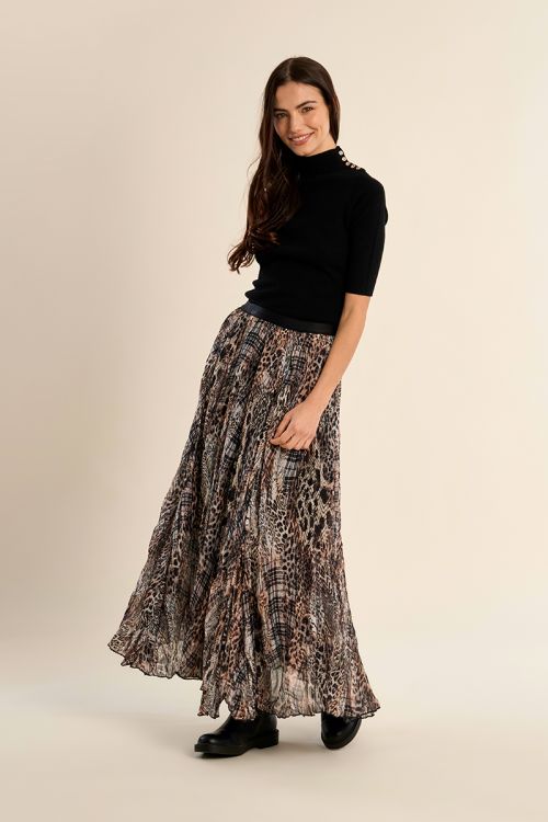 Turtleneck top, 3/4 sleeves
