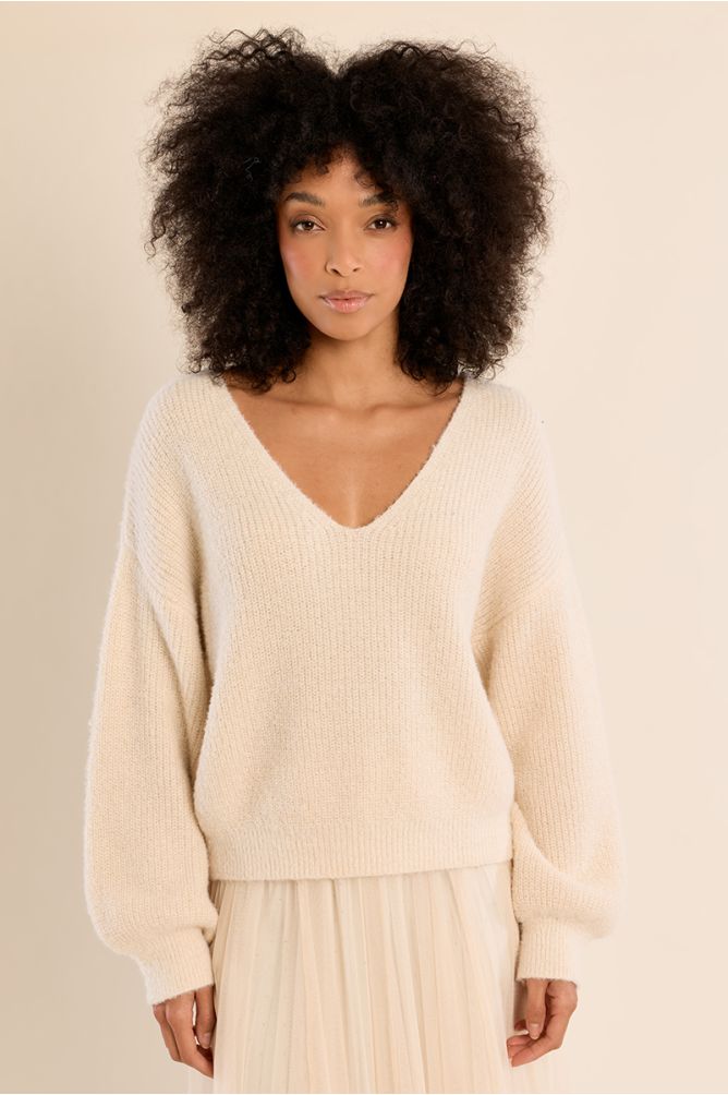 Bow detail sweater