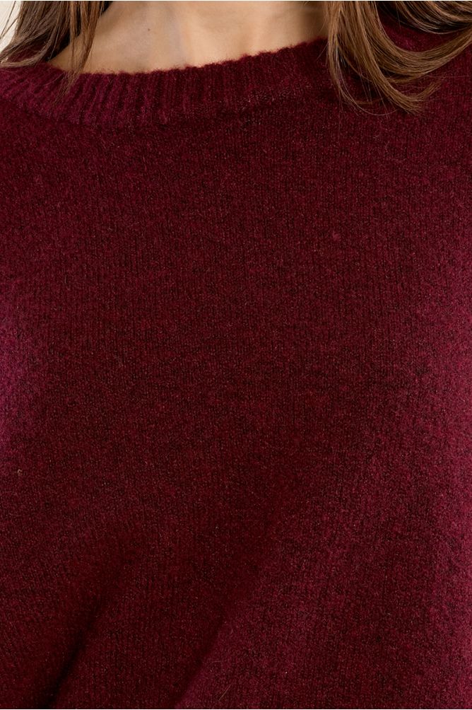 Pull en maille évasé