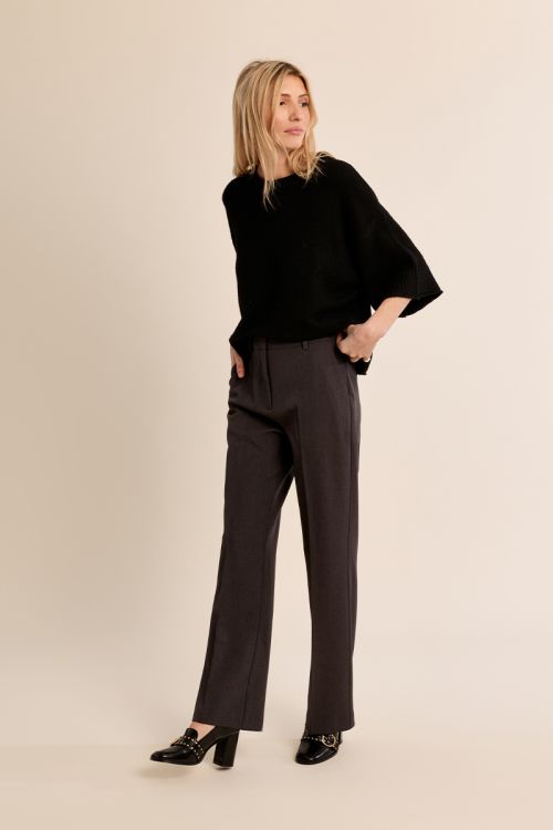 Pull en maille évasé
