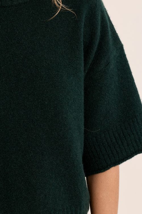 Pull en maille évasé