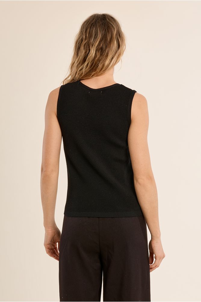 Ribbed tank top
