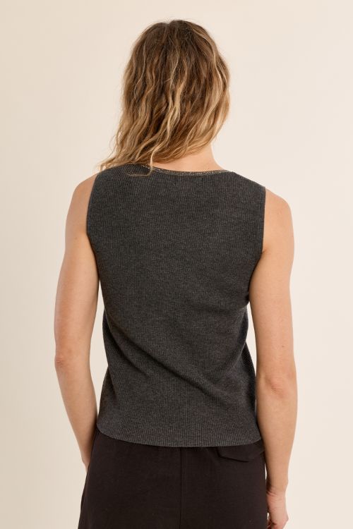 Ribbed tank top