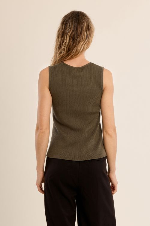 Ribbed tank top