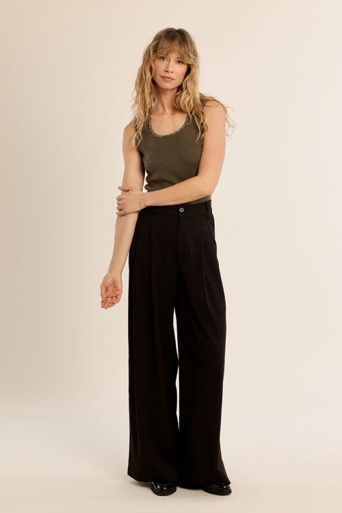 Ribbed tank top