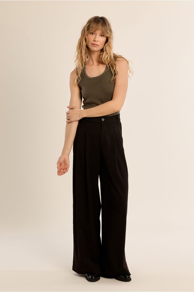 Ribbed tank top