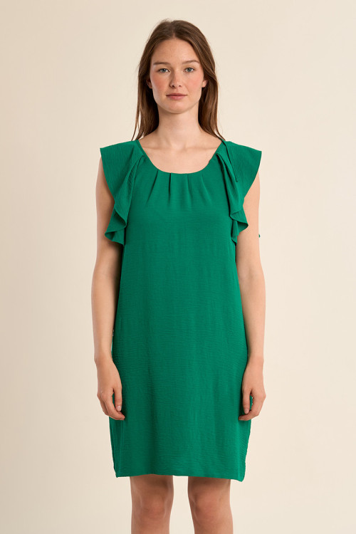 Robe courte, droite
