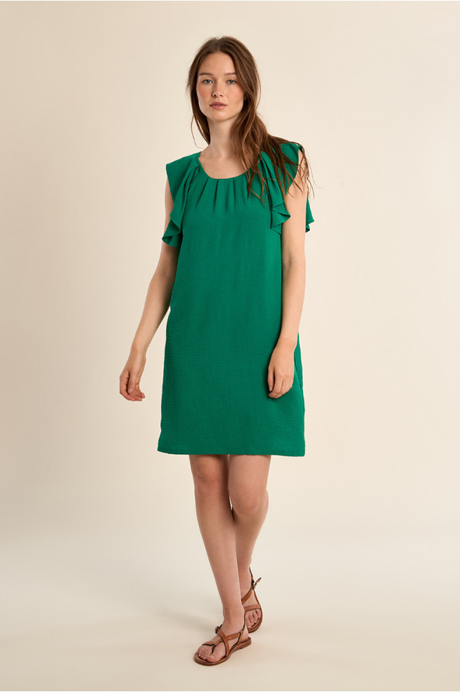 Robe courte, droite
