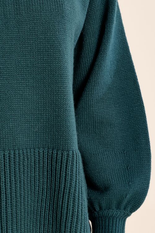 Jersey de manga larga abullonada