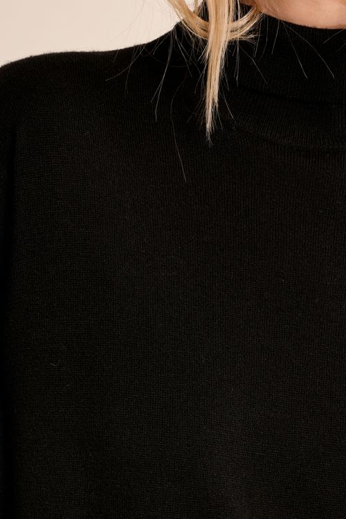 Knitted turtleneck sweater