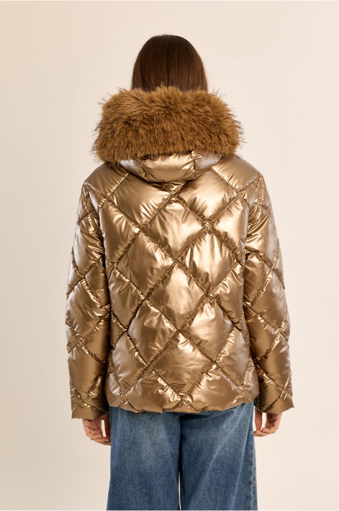 Veste matelassée avec capuche