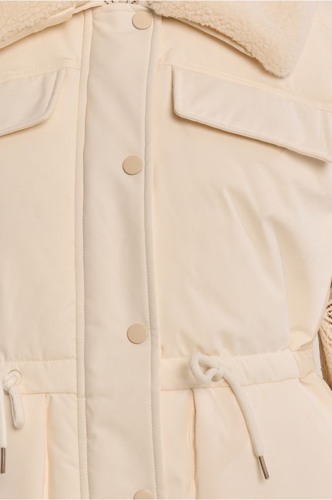 Gilet trapuntato con collo morbido - Molly Bracken