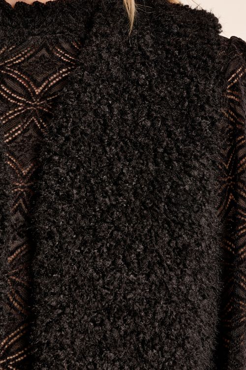 Veste sans manches imitation mouton