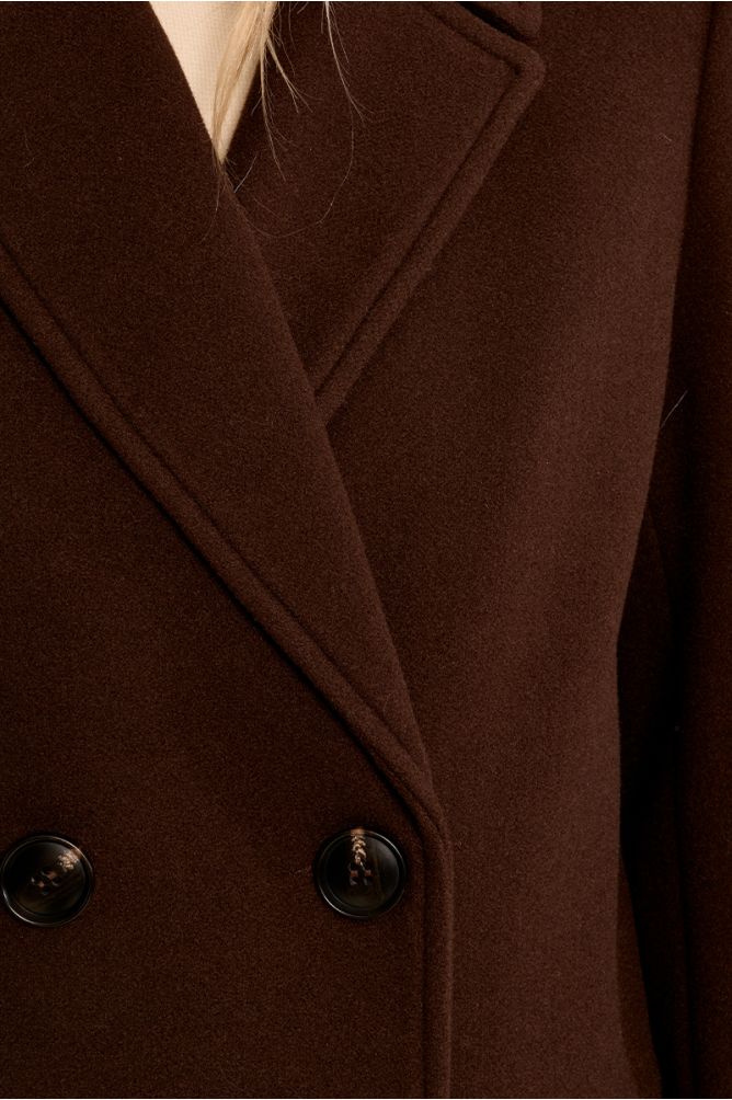 Straight coat