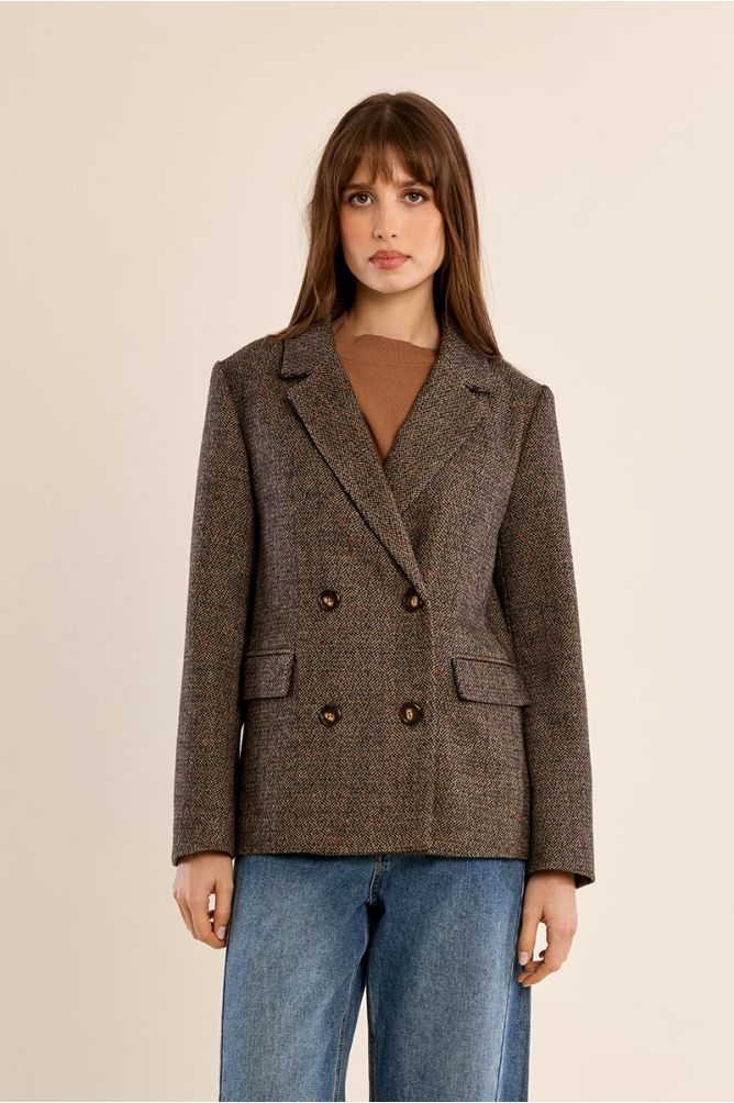 Giacca blazer in misto lana - Molly Bracken