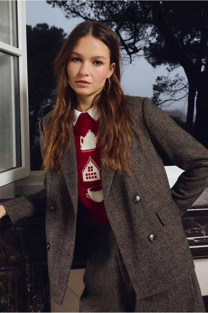 Giacca blazer in misto lana - Molly Bracken