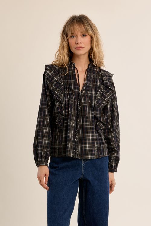 Camisa de manga larga con estampado