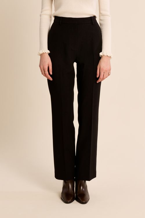 Straight tailored trousers