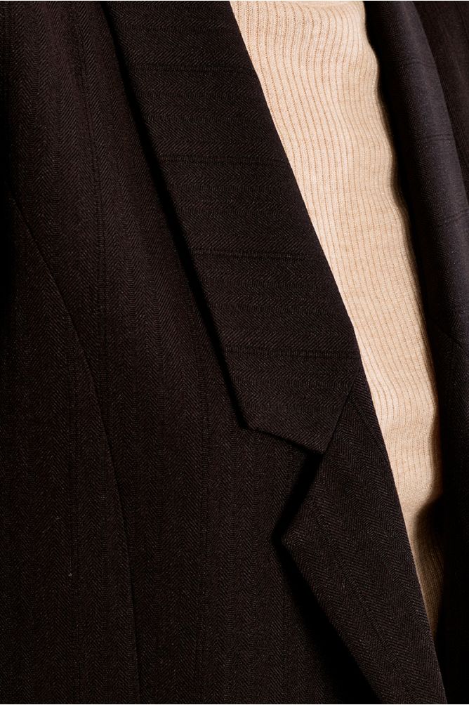 Blazer con cuello solapa 