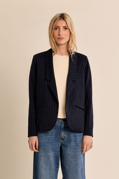 Blazer à rayures